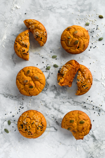 Pumpkin Mochi Muffin