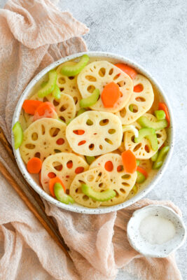 Tangy Lotus Root Salad