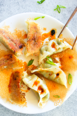 Party Gyoza (Crispy Skirt Dumplings)