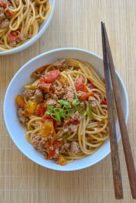 Mapo Tomato Spaghetti