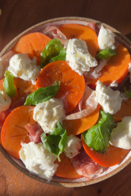 Persimmon-Burrata Salad