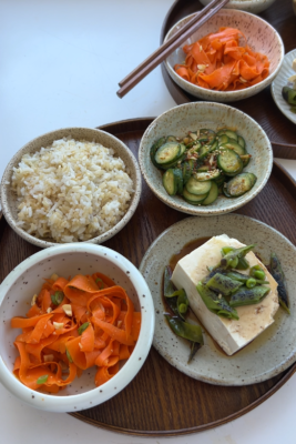 Carrot Salad with Spicy Miso