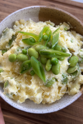 wasabi potato salad (a twist on the classic!)