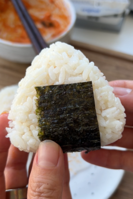 Creamy Kimchi Onigiri