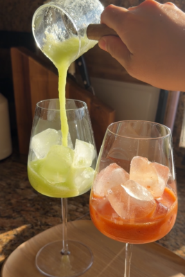cucumber honeydew hugo spritz